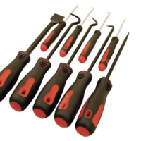 ATD Tools 8424 9-Piece Scraper, Hook and Pick Set