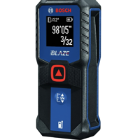 BOSCH GLM100-23 100 Ft Blaze Laser Distance Measure, Includes 2 AA Batteries