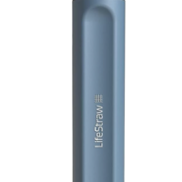 LifeStraw Peak Series Personal Water Filter for Hiking, Camping, Travel, and Emergency Preparedness, 1 Pack, Mountain Blue