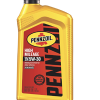 Pennzoil High Mileage 5W-30 Motor Oil, 1 Quart