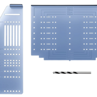 JOY DECOR Kitchen Cabinet Pulls Installation Jig Drill Mounting Template for Cabinet Knobs, Handles Drill Template Guide for Drawer Pulls